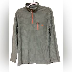 Southern Marsh Fieldtec Dune 1/4 Zip Mens Green pullover